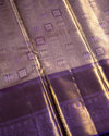 Lavender Pure Tissue Silk Saree with Intricate Details & Rich Pallu