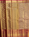 Pink Tissue Silk Saree with Intricate Weave, Border & Rich Pallu