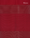 Fiery Vermilion and Marigold Pure Silk Saree with Traditional Zari Geometry