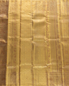 Gold Pure Tissue Silk Saree with Intricate Detailing & Rich Pallu