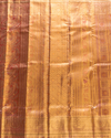 Pink-Gold Pure Tissue Silk Saree with Intricate Detailing & Rich Pallu
