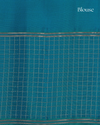 Teal and Maroon Pure Silk Saree
