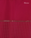 Magenta Pink and Mustard Pure Silk Saree with Zari Accents