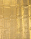 Pastel Green Pure Tissue Silk Saree with Diamond Weave & Turning Border