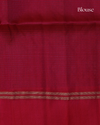 Parrot Green Handloom Soft Silk Saree with Raindrop Motifs & Dark Pink Contrast Pallu