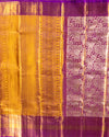 Purple Tissue Silk Saree with Intricate Weave, Border & Rich Pallu