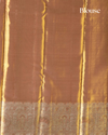 Gold Pure Tissue Silk Saree with Intricate Detailing & Rich Pallu