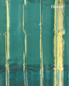 Pastel Blue Pure Tissue Silk Saree with Intricate Floral Weave & Rich Pallu