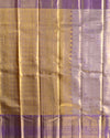 Lavender Pure Tissue Silk Saree with Intricate Details & Rich Pallu