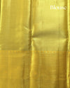 Yellow Gold Tissue Silk Saree with Intricate Weave, Statement Border & Rich Pallu